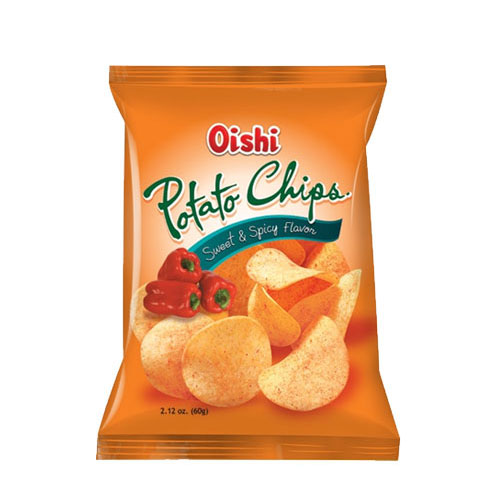 Potato Chips Plain Sweet & Spicy 60g/30