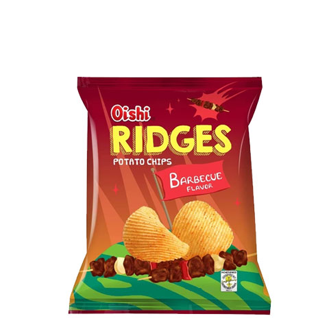 Potato Chips Ridge Barbecue 22g/50
