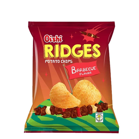 Potato Chips Ridge Barbecue 60g/30