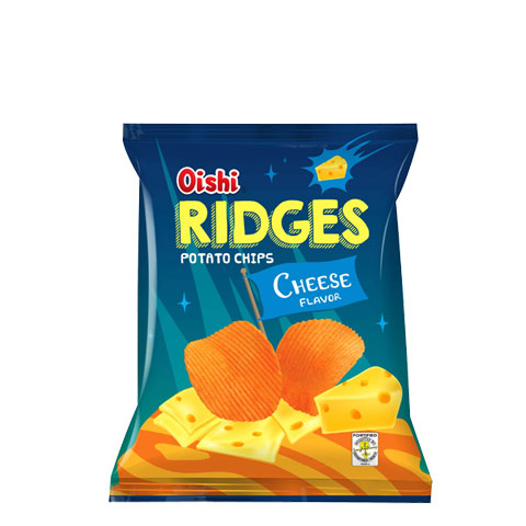 Potato Chips Ridge Cheese 22g/50