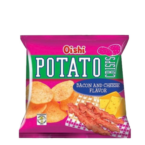 Potato Crisps Bacon and Cheese 50g/50