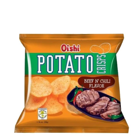 Potato Crisps Beef N' Chili 50g/50