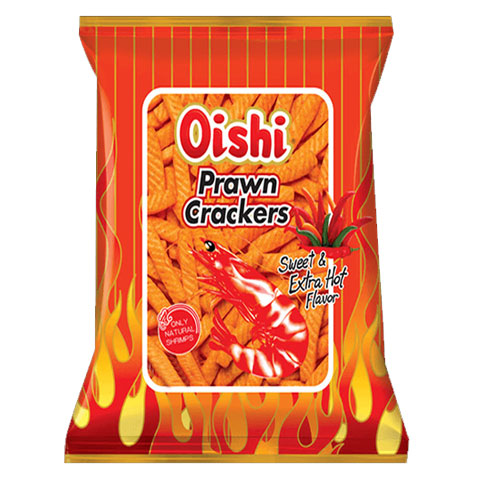 Prawn Cracker Sweet & Extra Hot 90g/30