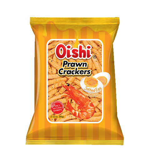 Prawn Crackers Salted Egg 60g/30