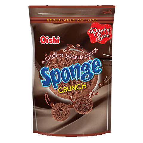 Sponge Crunch Choco 120g/20