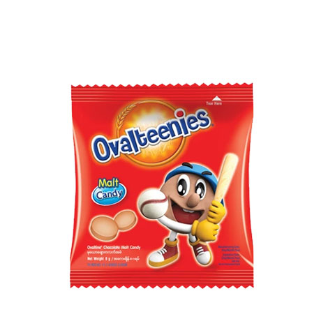 Ovalteenies Chocolate Malt Candy