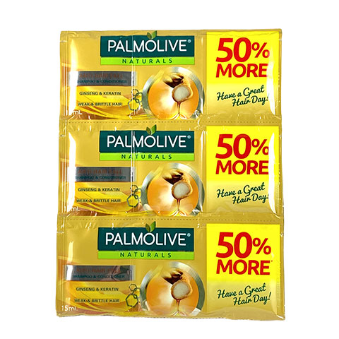 Shampoo & Conditioner Anti-Hairfall Ginseng & Keratin