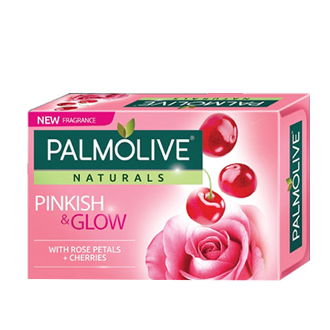 Soap Pinkish & Glow with Rose Petals + Cherries