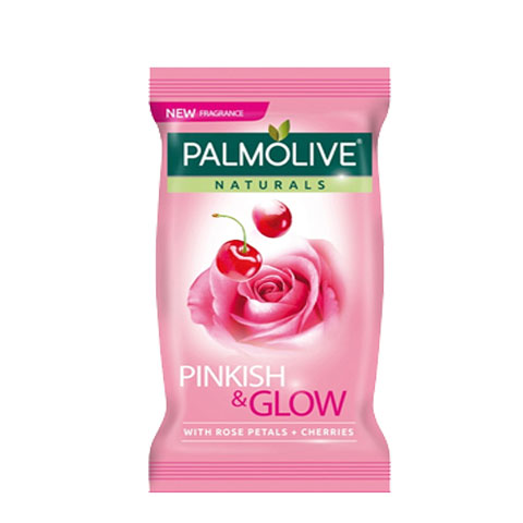 Soap Pinkish & Glow with Rose Petals + Cherries