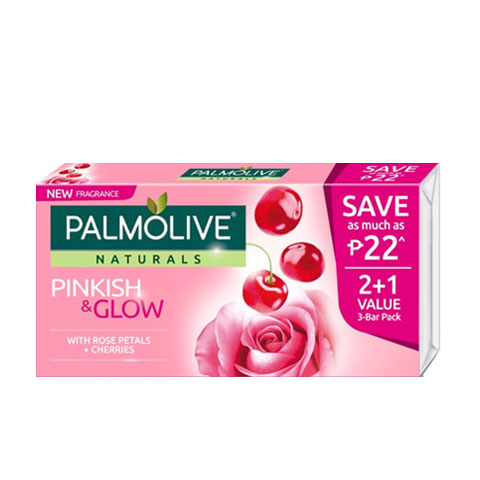 Soap Pinkish & Glow with Rose Petals + Cherries Buy 2 Get 1