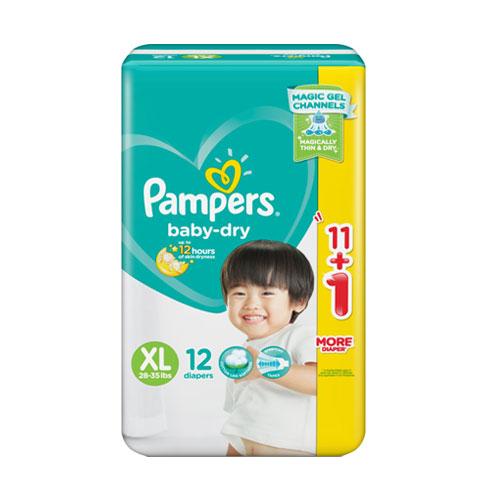 Diaper Baby-Dry Tape Extra Large 28-35 lbs