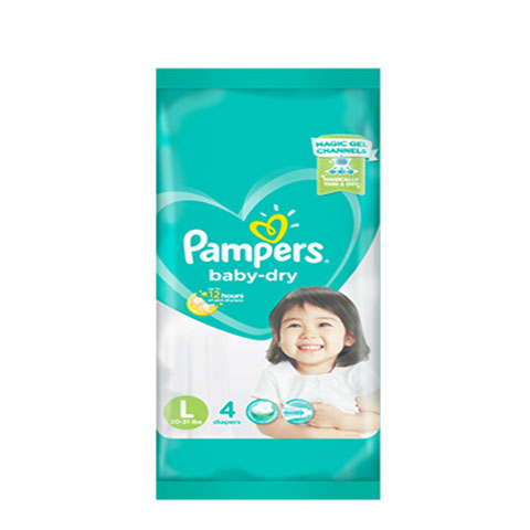 Diaper Baby-Dry Tape Large 20-31 lbs