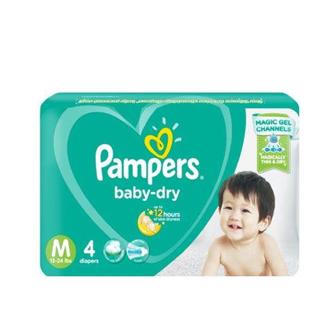 Diaper Baby-Dry Tape Medium 13-24 lbs