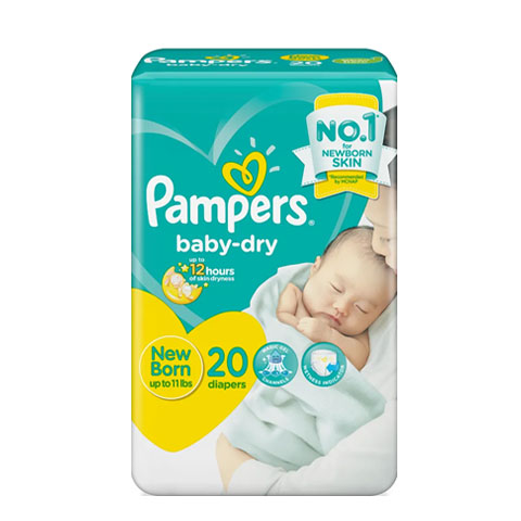 Diaper Baby-Dry Tape New Born up to 11 lbs