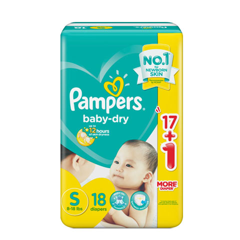 Diaper Baby-Dry Tape Small 8-18 lbs