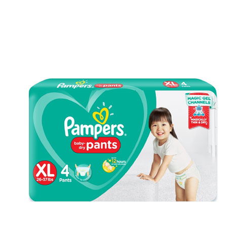 Diaper Pants Extra Large 26-37 lbs