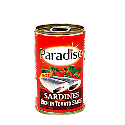 Sardines Rich in Tomato Sauce Hot