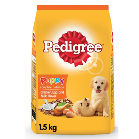 Dry Puppy Food  Chicken Egg and Milk