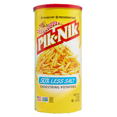 Less Salt Shoestring Potatoes