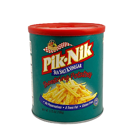 Sea Salt and Vinegar Shoestring Potatoes