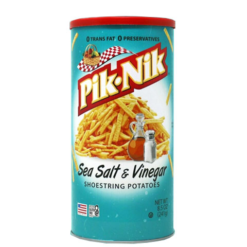 Sea Salt and Vinegar Shoestring Potatoes