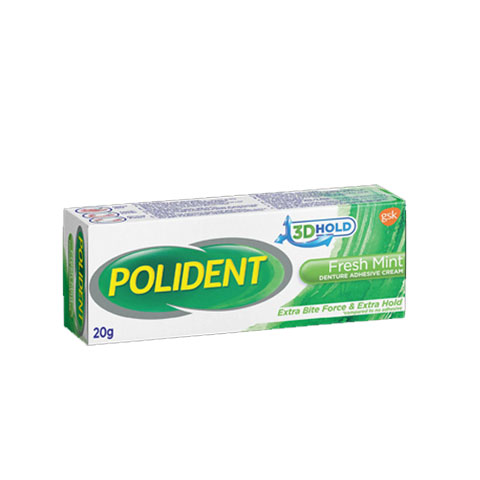 Denture Adhesive Cream Fresh Mint