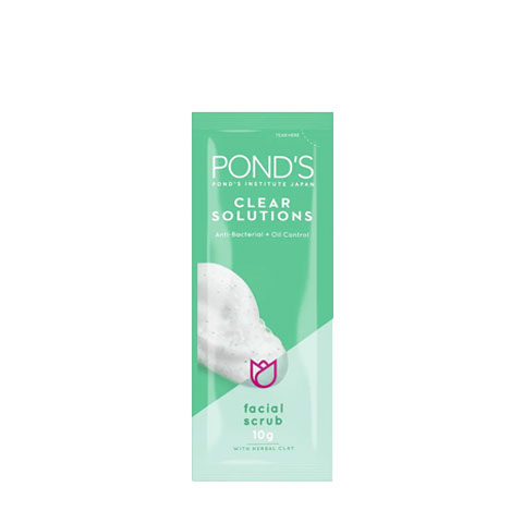 Facial Scrub Clear Solutions Anti-Bacterial + Oil Control