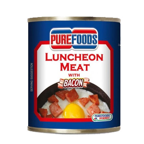 Luncheon Meat with Bacon