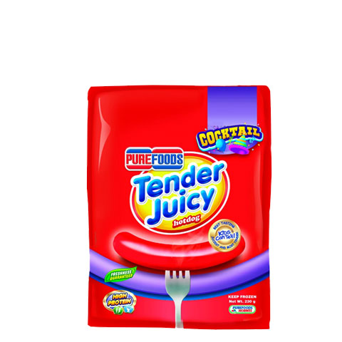 Tender Juicy Hotdog Cocktail
