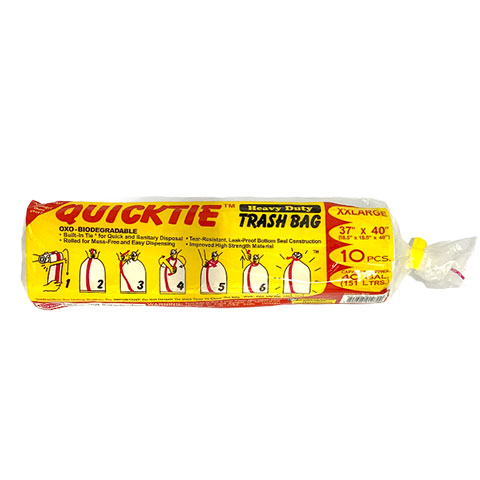 Trash Bag Translucent 37x40 XXL  10s