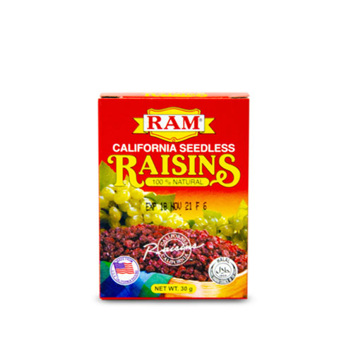California Seedless Raisins