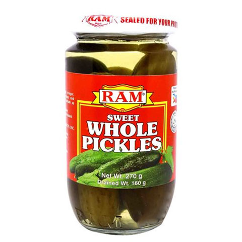 Sweet Whole Pickles