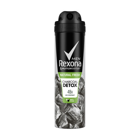 Men Deodorant Spray Natural Fresh Charcoal Detox
