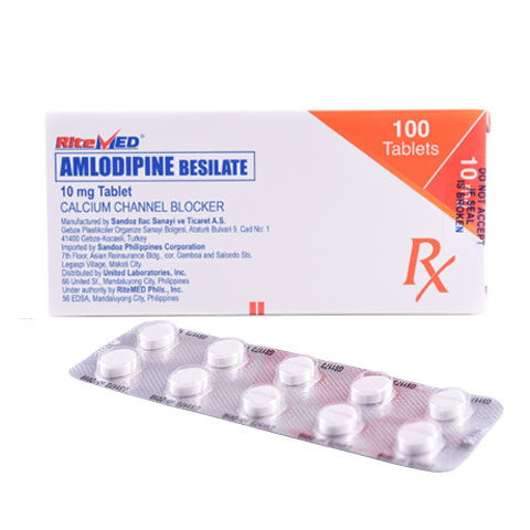Amlodipine Besilate 10mg Tablet