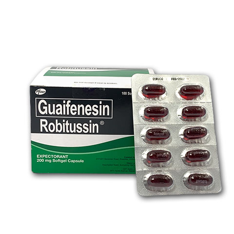 Guaifenesin Softgel Capsule 200mg