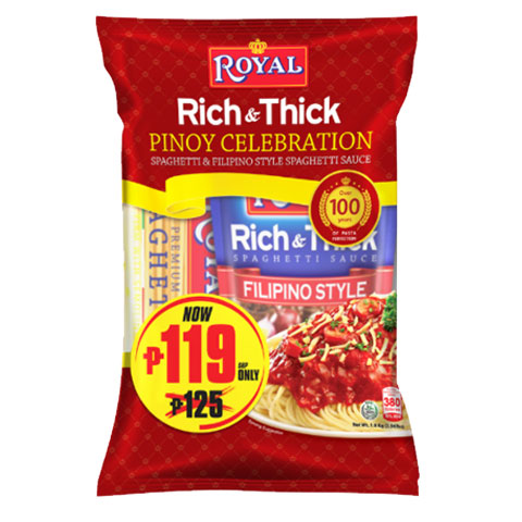Pinoy Celebration Spaghetti & Filipino Style Sauce