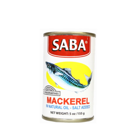 Mackerel in Natural Oil 155g