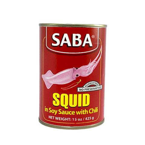 Squid in Soy Sauce with Chili