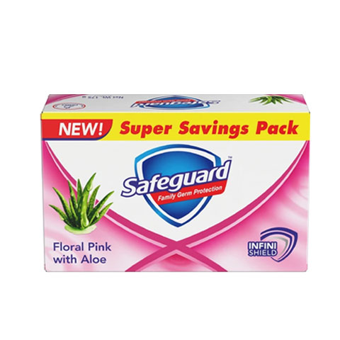 Soap Bar Floral Pink with Aloe