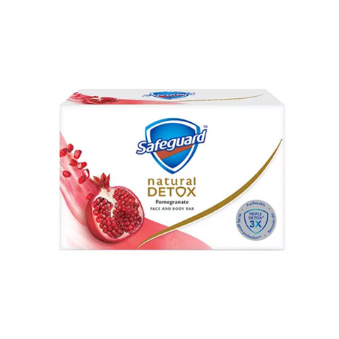 Soap Bar Natural Detox Pomegranate