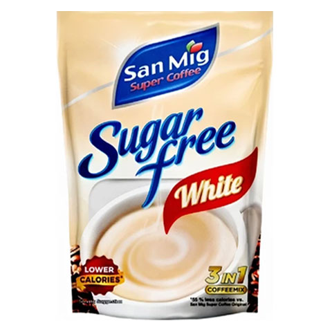 White Sugar Free 3 in 1 Mix