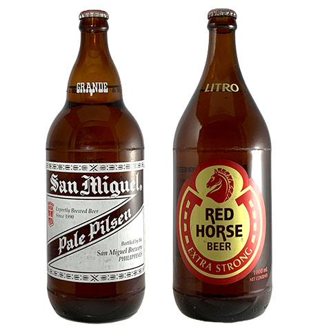 San Miguel Beer and Red Horse Beer Bottle Deposit