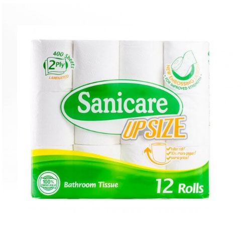 Bathroom Tissue 2-Ply 400 sheets