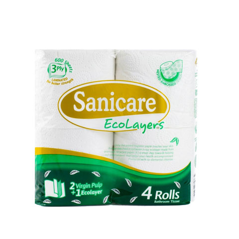 Bathroom Tissue 3-Ply 600 sheets