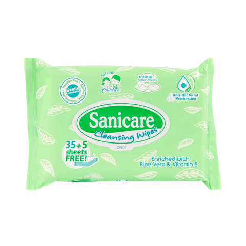 Cleansing Wipes 40 sheets