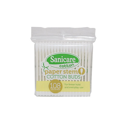 Cotton Buds Paper Stems 108 tips