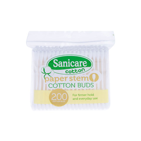 Cotton Buds Paper Stems 200 tips