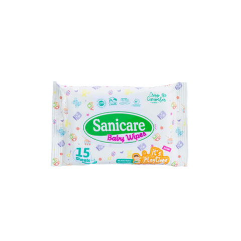 Playtime Wipes 15 sheets