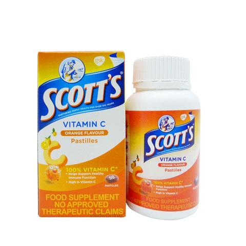 Vitamin C Pastilles Orange