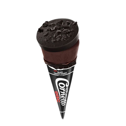 Ice Cream Cornetto Disc Black Choco Cookie 115ml